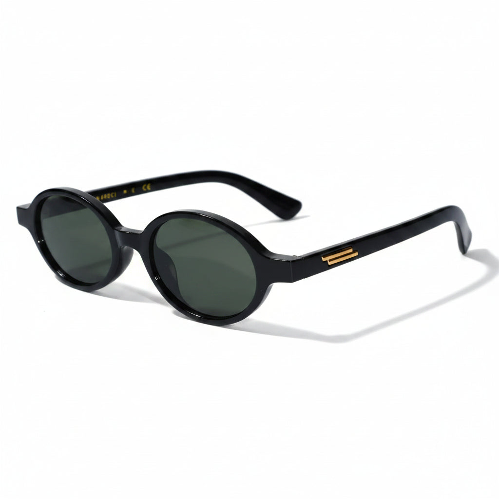 Round Sunglasses for Men & Women ELS2026S07-BLK