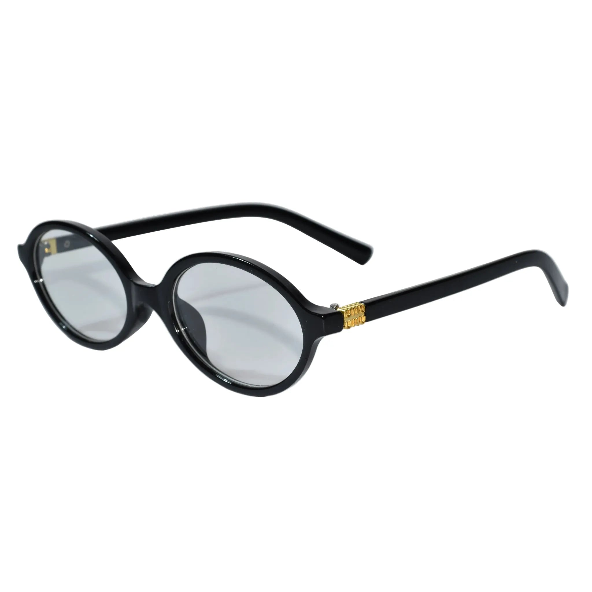 Premium Round Sunglasses for Women ELS2026S018-BLK
