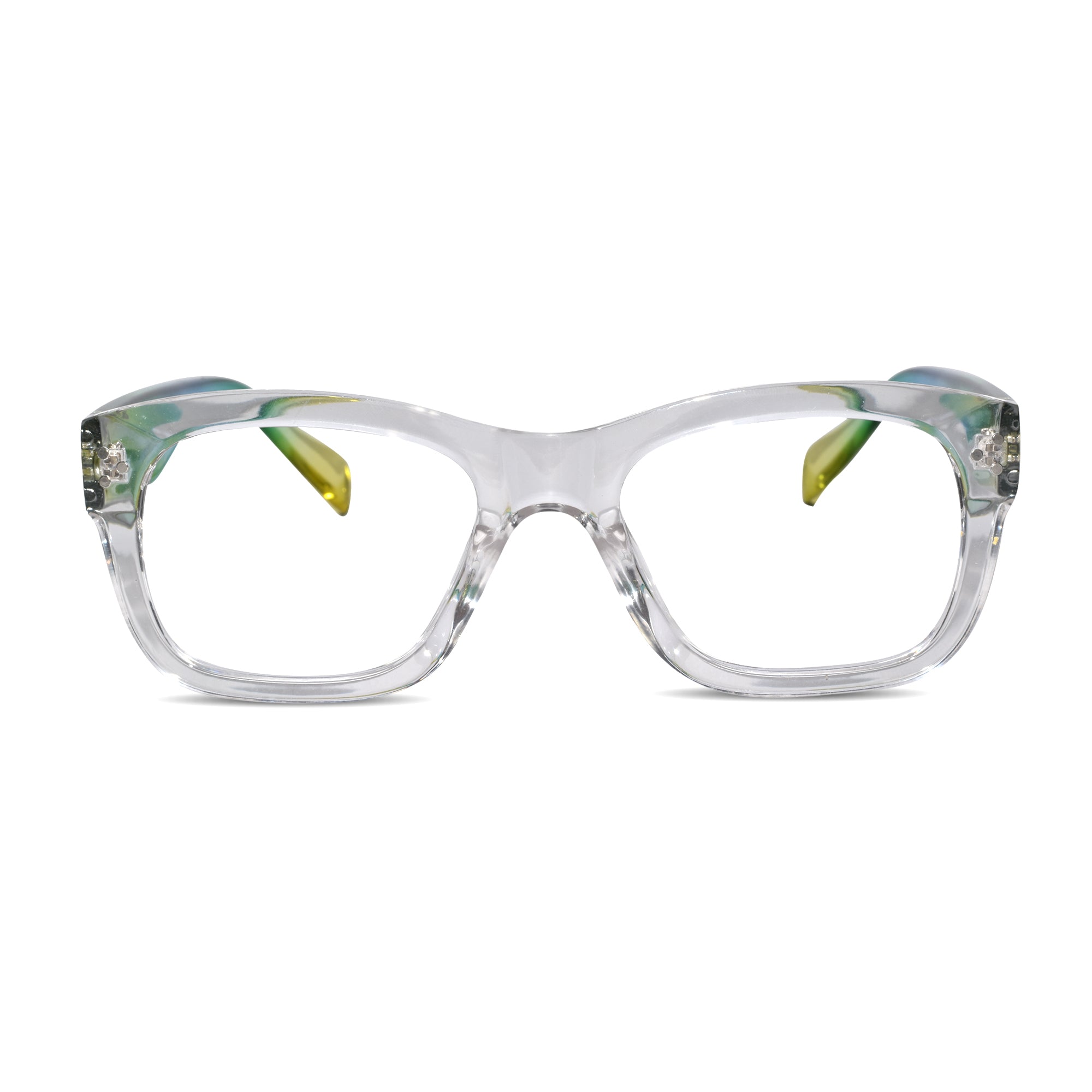 Bold Multi Color Wayfarer Eyeglasses For Men & Women