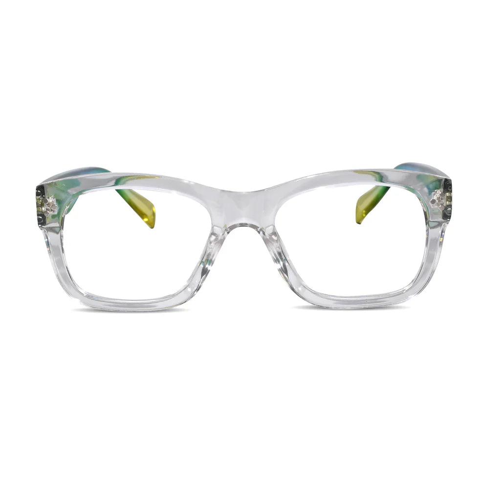 Bold Multi Color Wayfarer Eyeglasses Men & Women