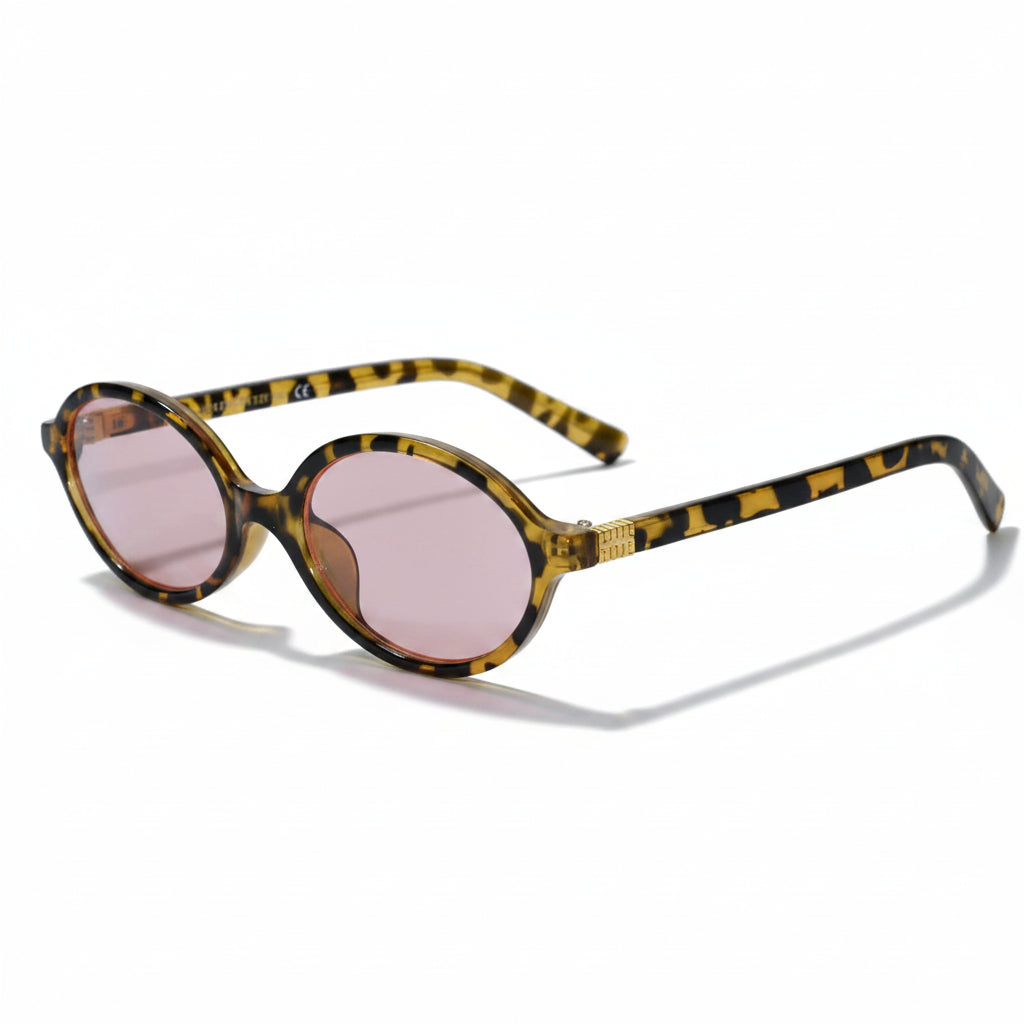 Premium Round Sunglasses for Women ELS2026S018-DA PNK