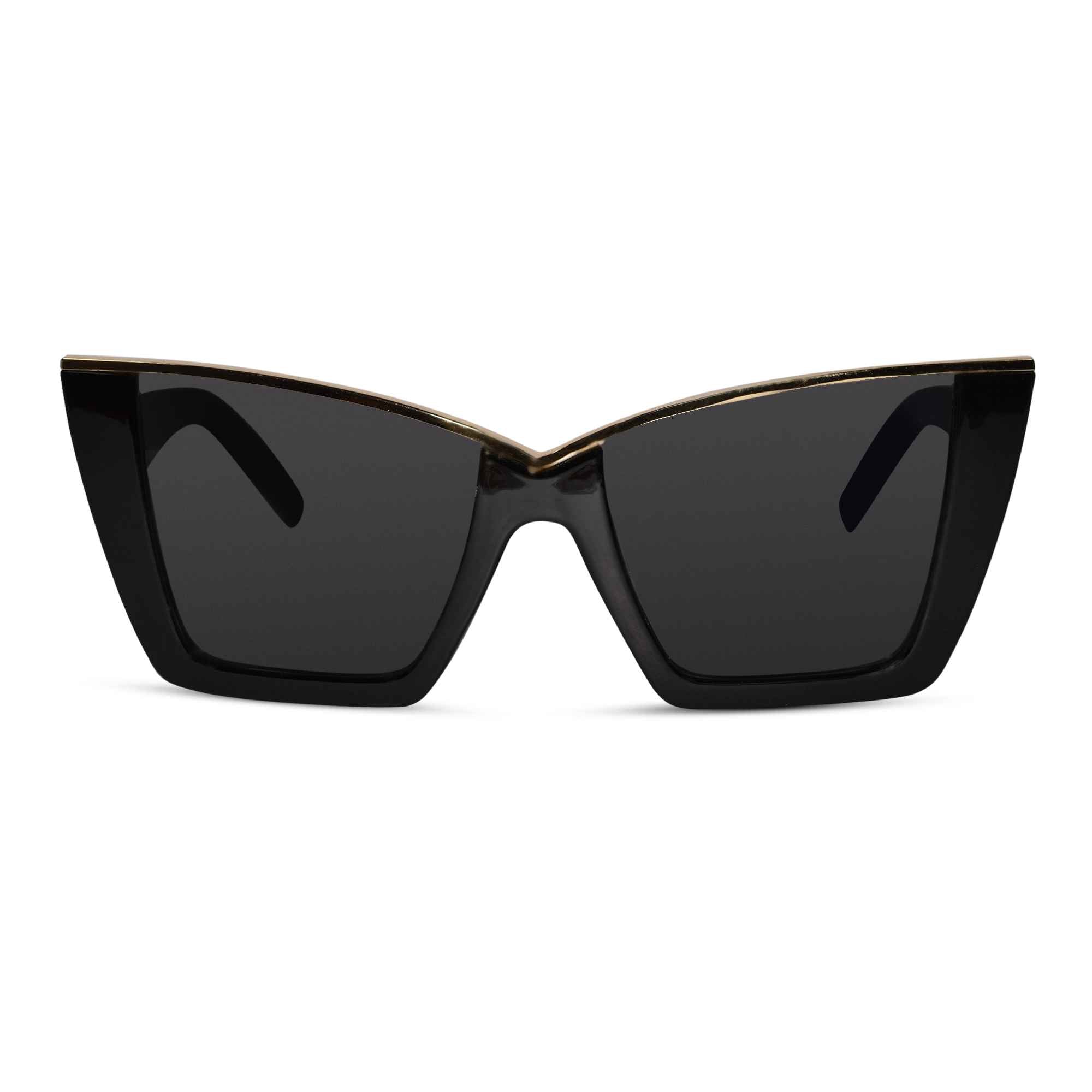Black Cat eye Oversize sunglasses for women