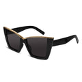 Black Cat eye Oversize sunglasses for women
