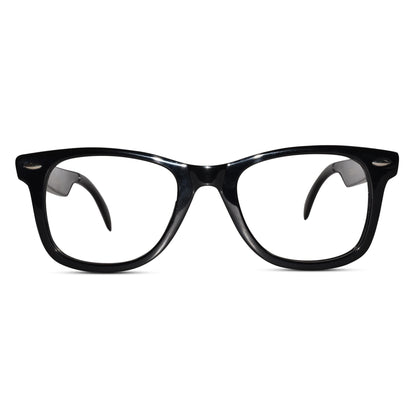 Front view of Smart Wayfarer eyeglasses, a classic design for eyeglass frames offering a stylish look. It is a complete blend of comfort & clarity