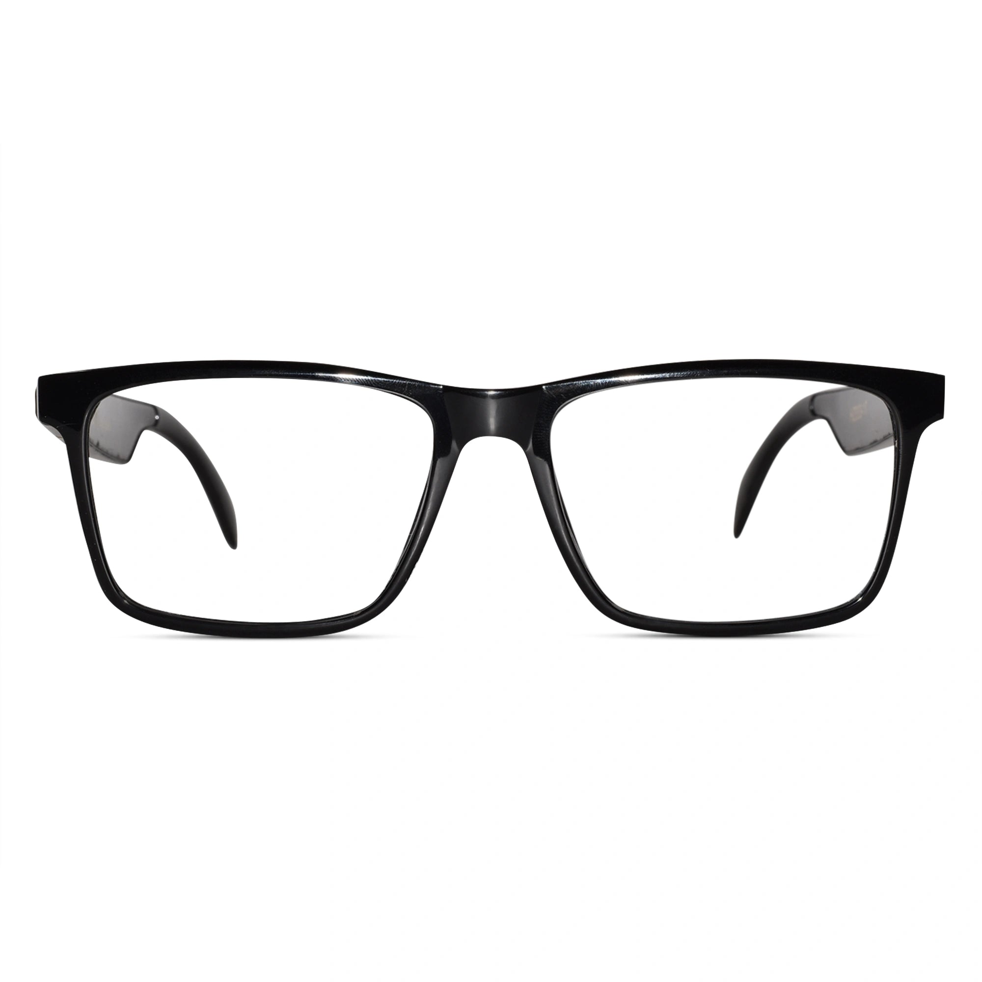 Side view of Smart Rectangular men’s eyeglass frame – lightweight temples and modern design