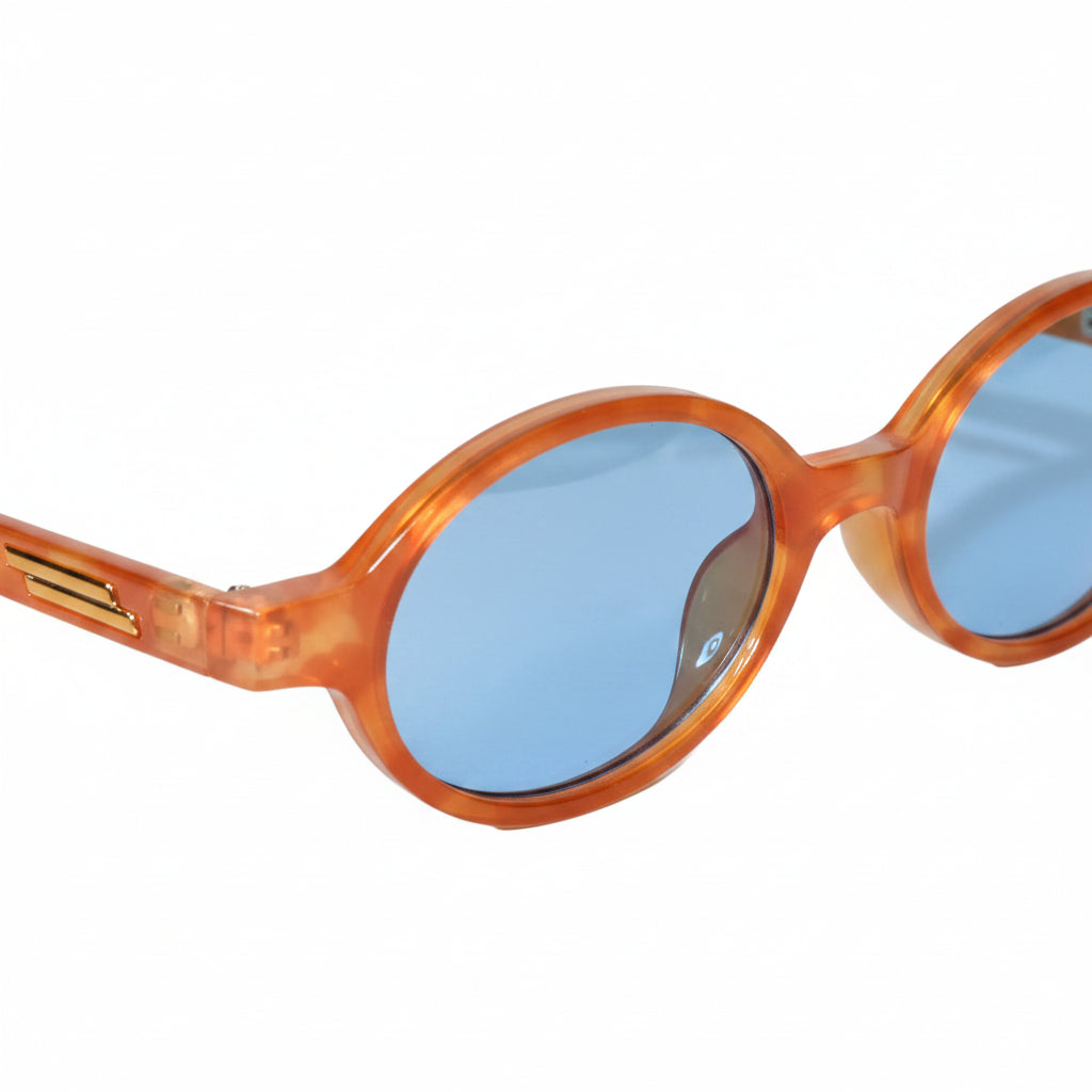 Oval Sunglasses for Men & Women ELS2026S07-ORANGE