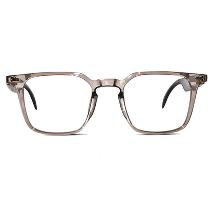 Smart Black Square Eyeglasses For Men