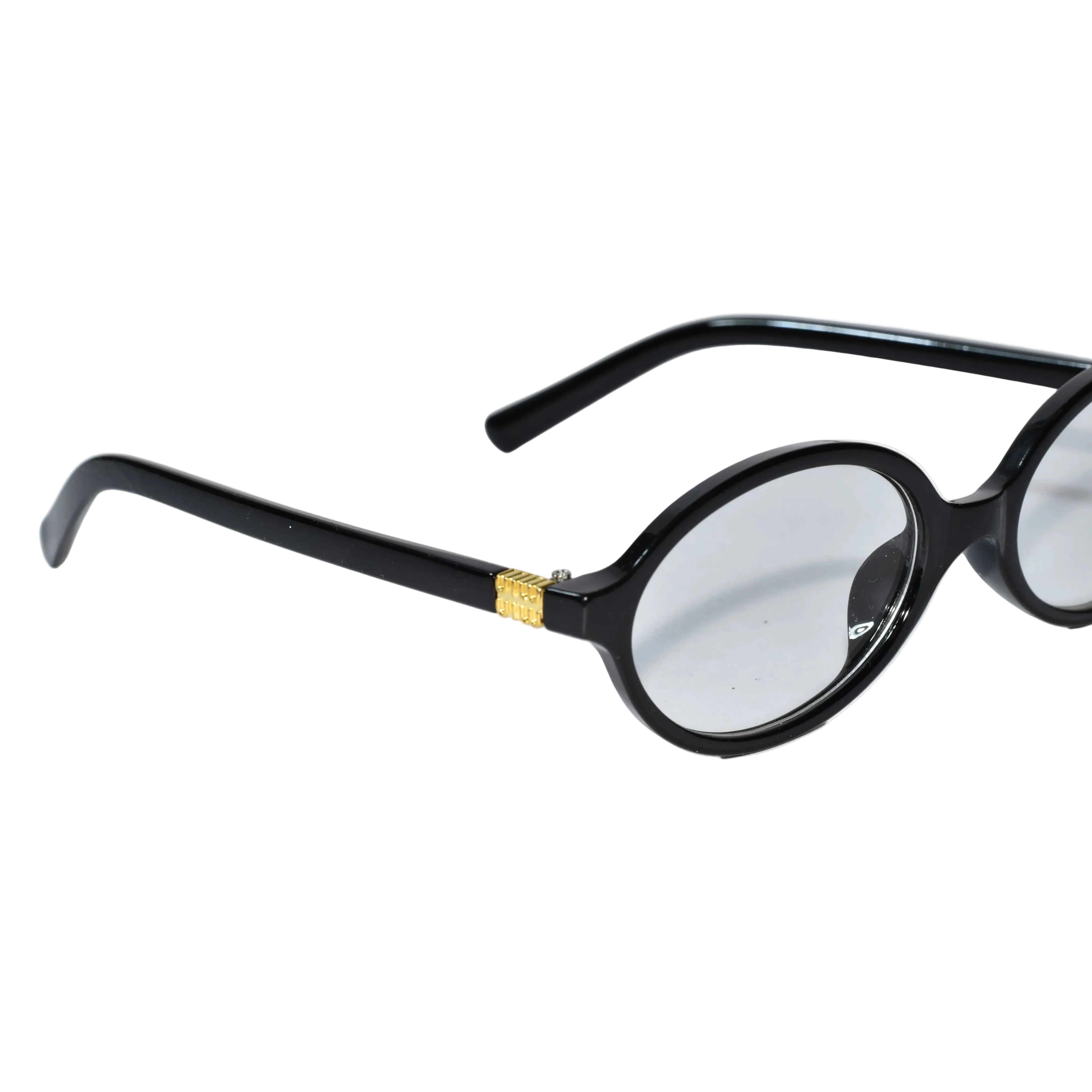 Premium Round Sunglasses for Women ELS2026S018-BLK