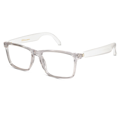Smart Transparent Rectangular Eyeglasses For Men & Women