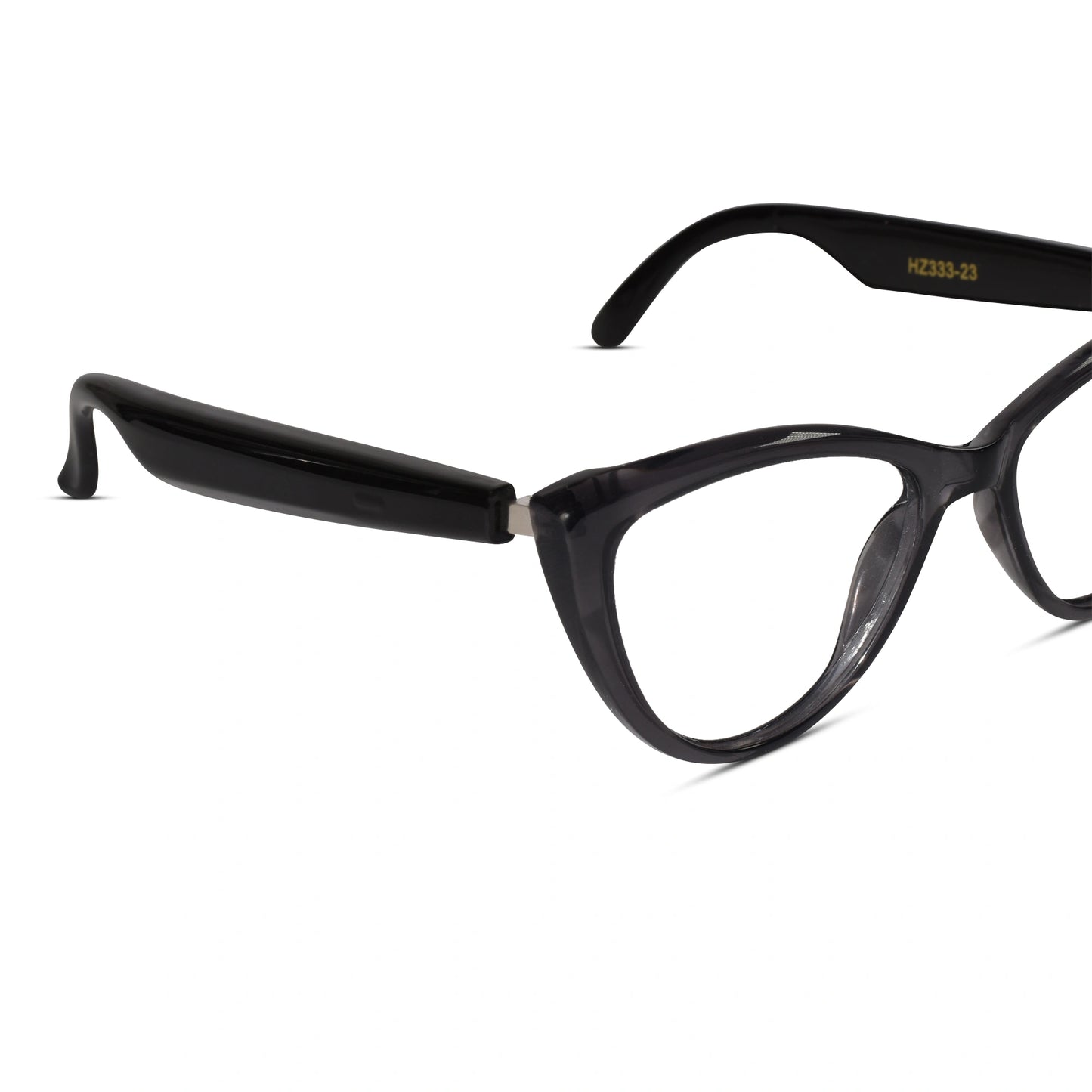 Smart Black Cat-Eye Eyeglasses For Women