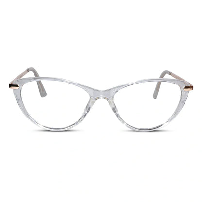 Vintage Black Golden Cateye Eyeglasses