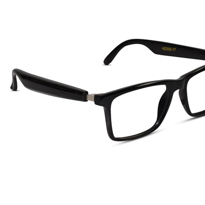 Angled view of Smart Rectangular Eyeglasses for men – stylish frame for office and casual look