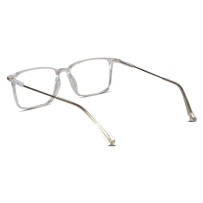 Black Rectangular Eyeglasses For Men & Women