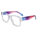 Bold Multi Color Wayfarer Eyeglasses Men & Women LKS68128-PINK