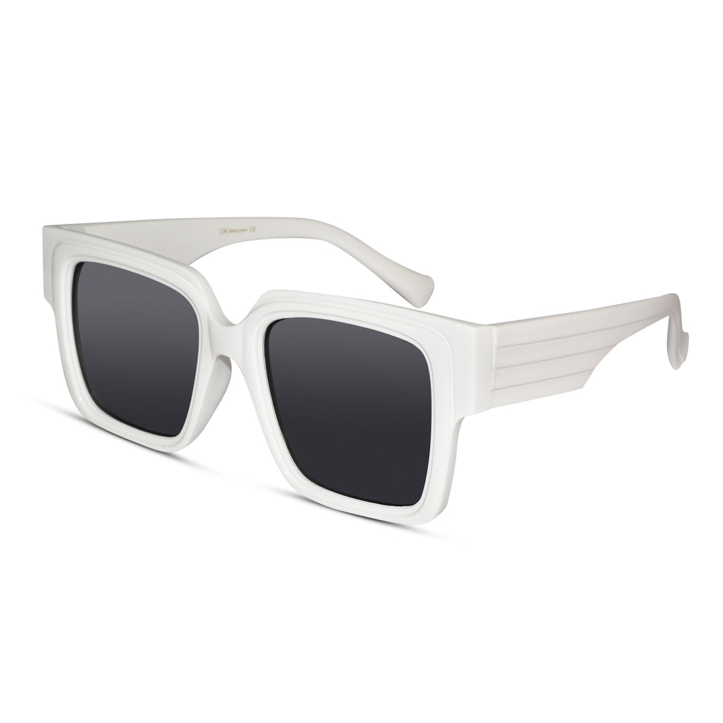 Wayfare White Sunglasses for kida