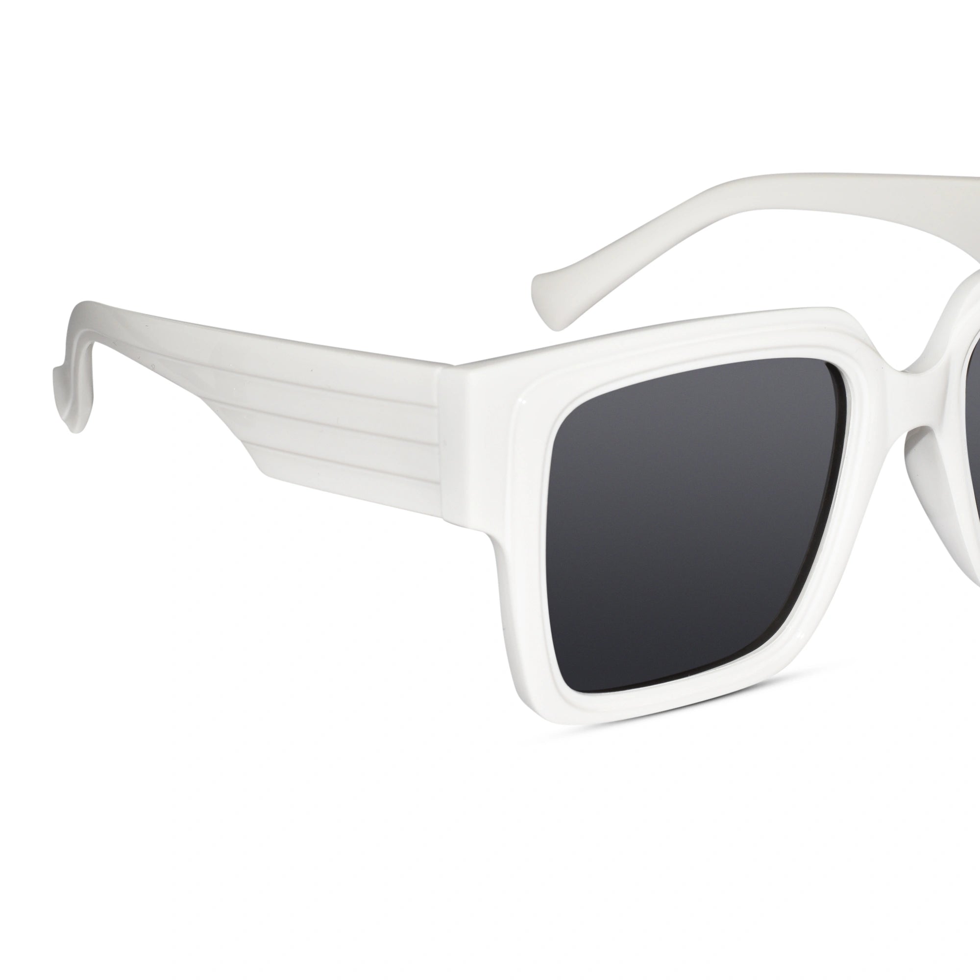 Wayfarer White Sunglasses for Kids LKSK5502-WHIT