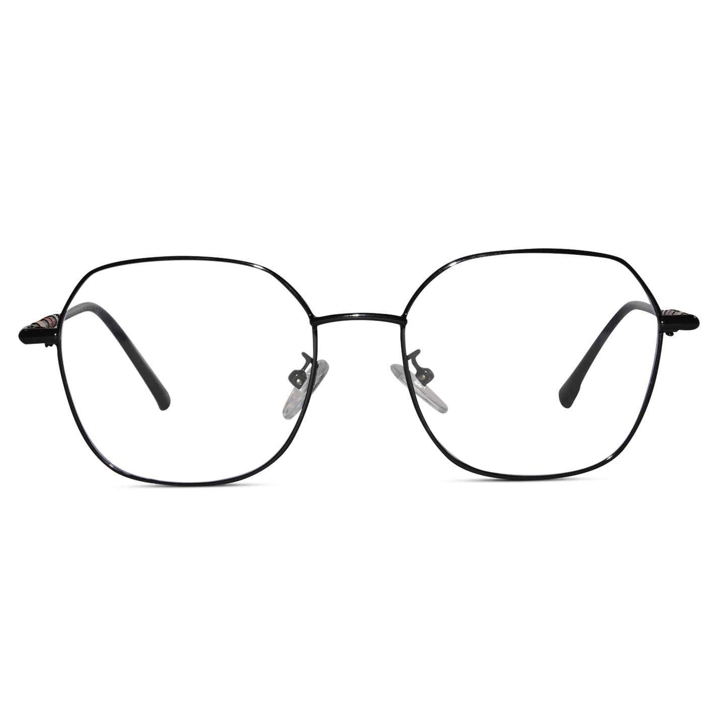 Metal Square Full Frame Bluecut  Eyeglasses