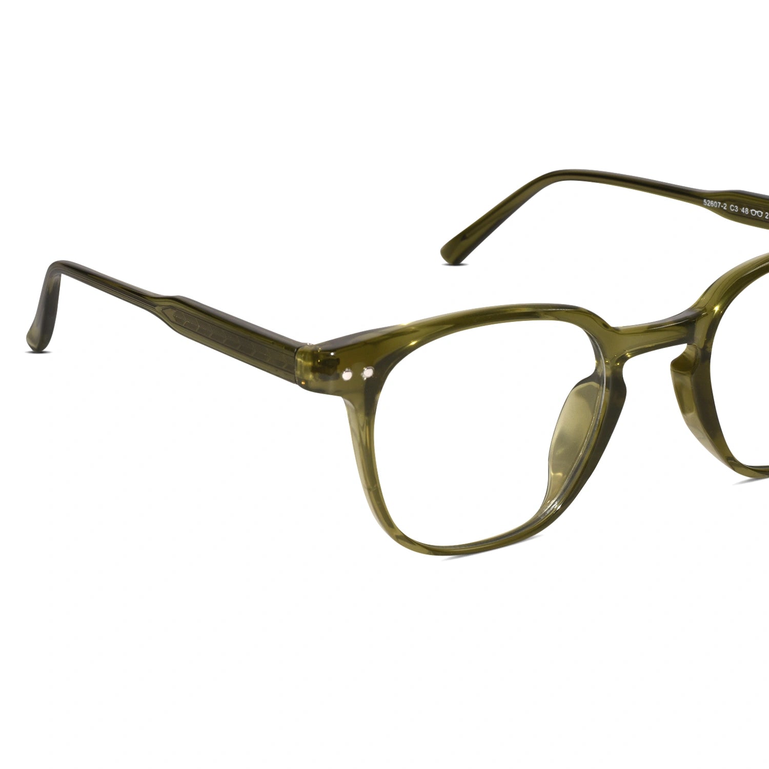 Changing Transparent Green Eyeglasses For Women LKS52607-GRN