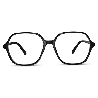 Black Square Eyeglasses For Women