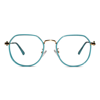 Red Round Eyeglasses For Women