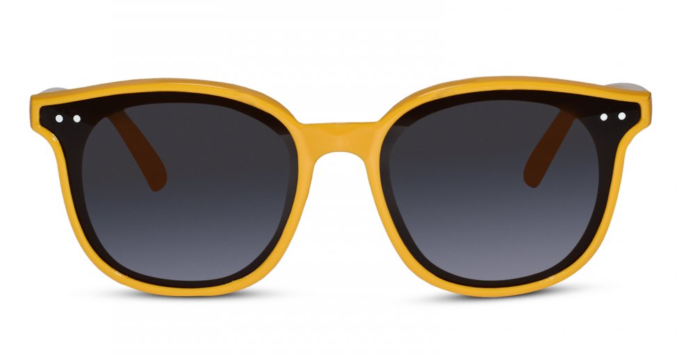 Retro Wayfarer Yellow kids sunglasses