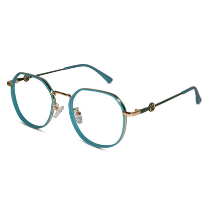 Red Round Eyeglasses For Women