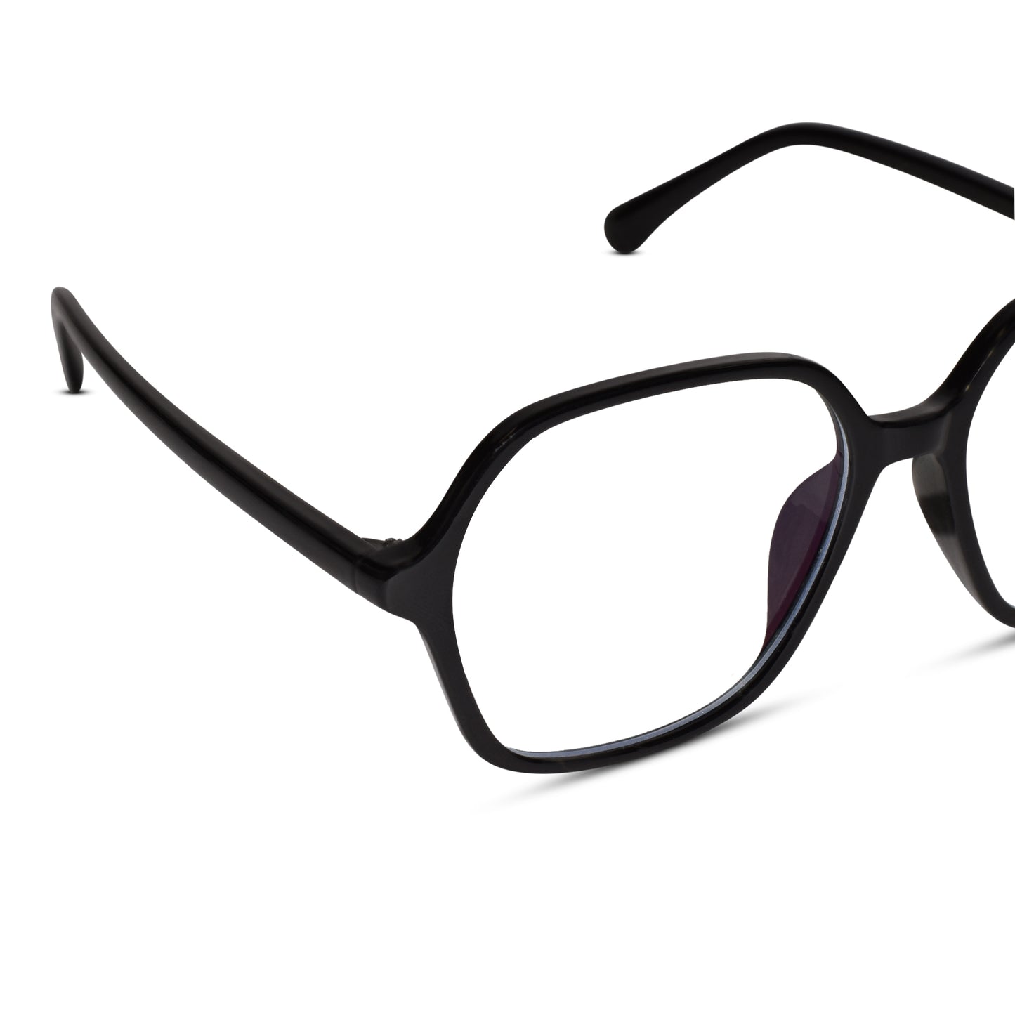 Black Square Eyeglasses For Women
