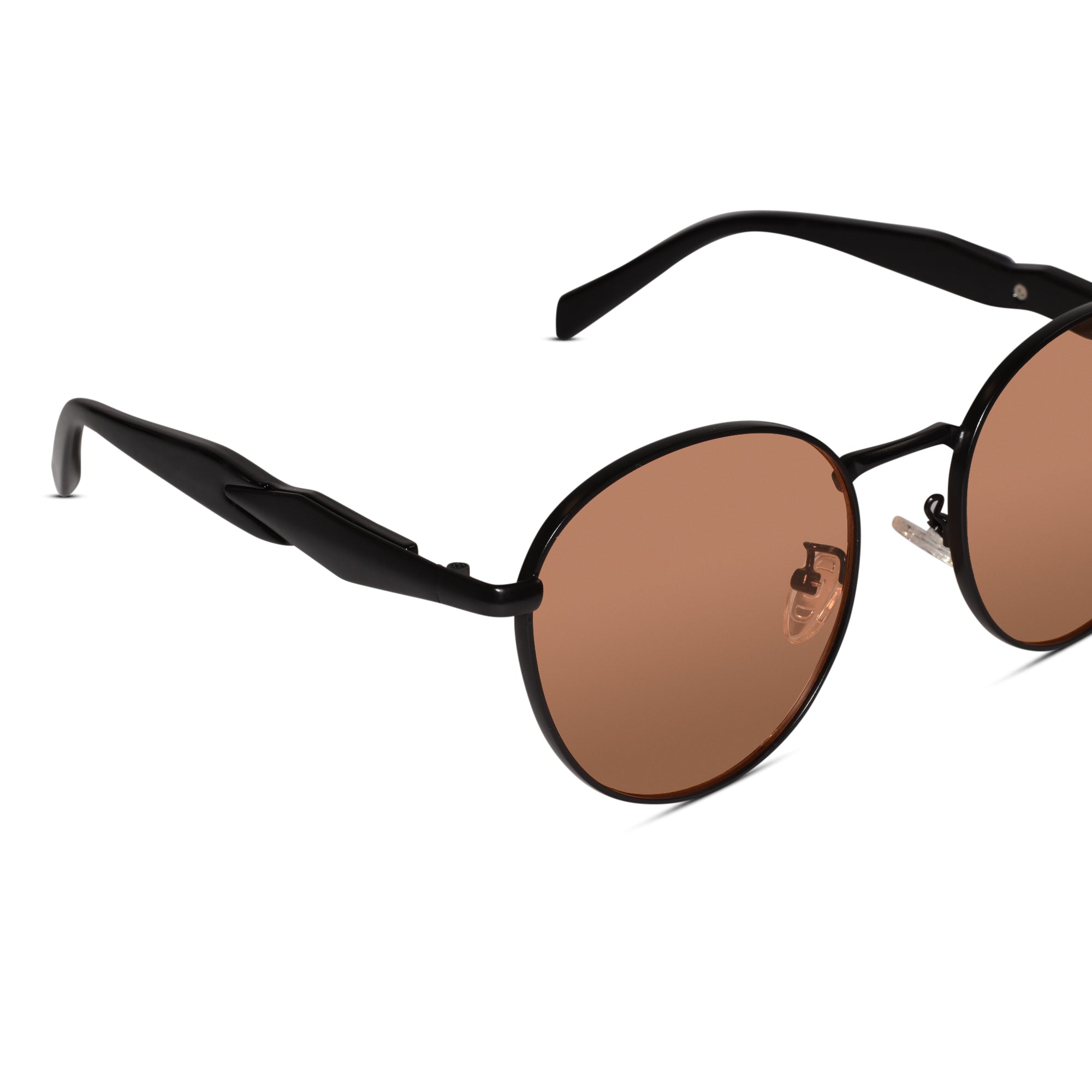 Brown Sunglasses For Women and Men LKS8008-ORNG-BLK