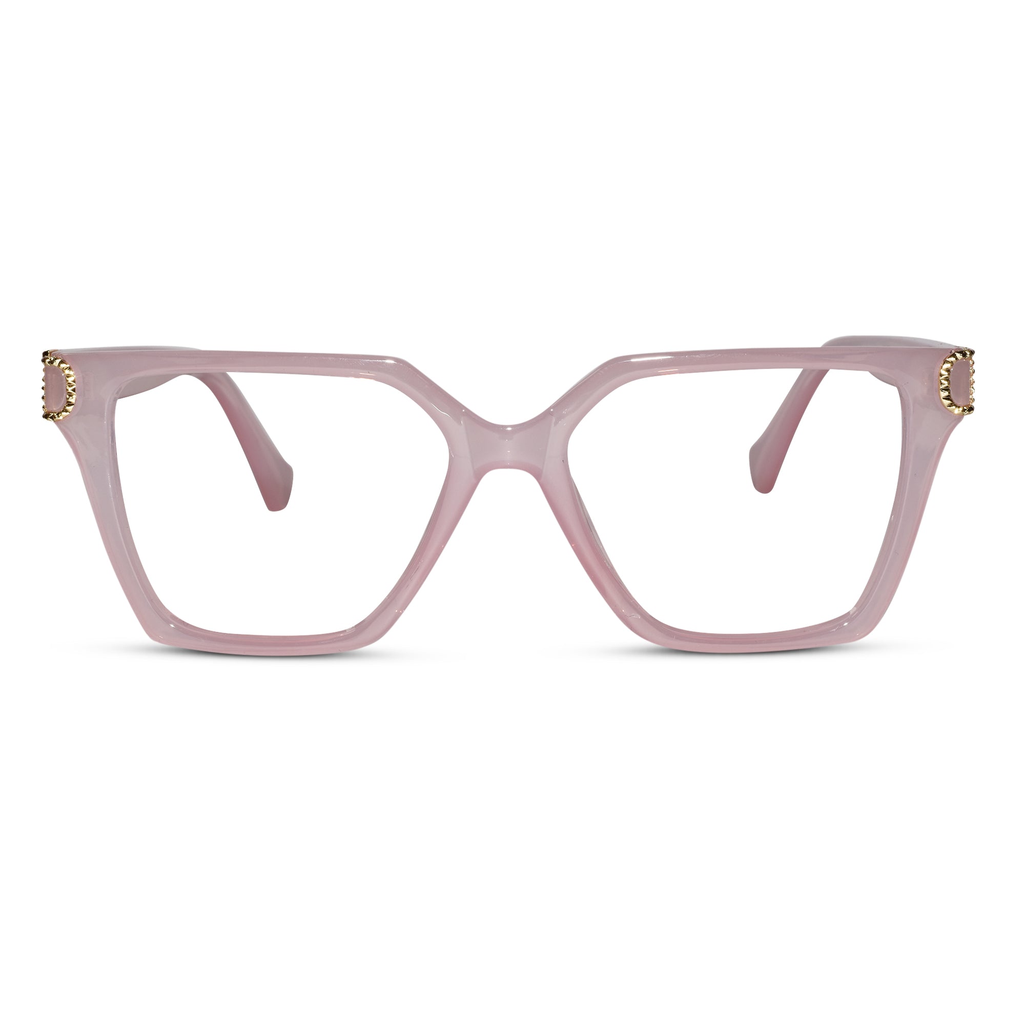 Pink Designer Cat eye Eyeglasses For Women LKE23044-PNK