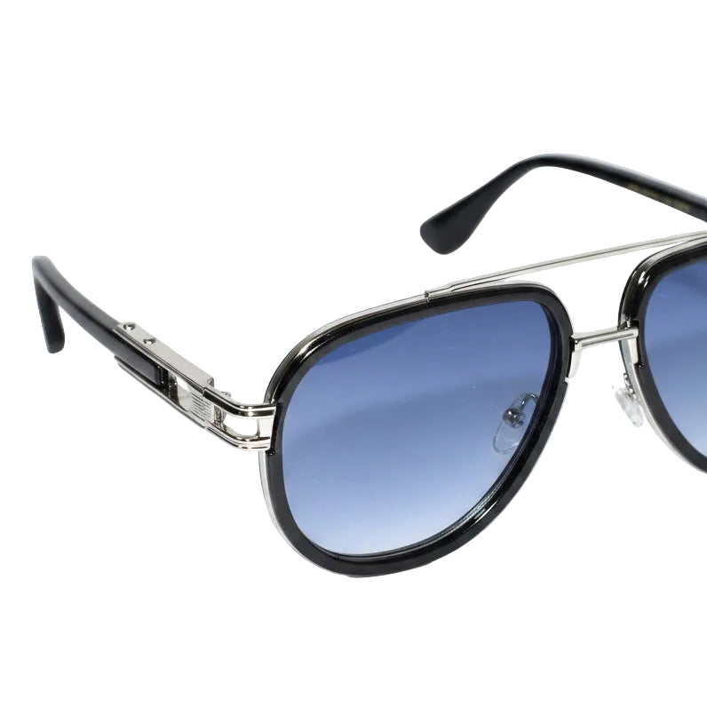 Designer Avaitor Sunglasses For Men LKS3552-BLU