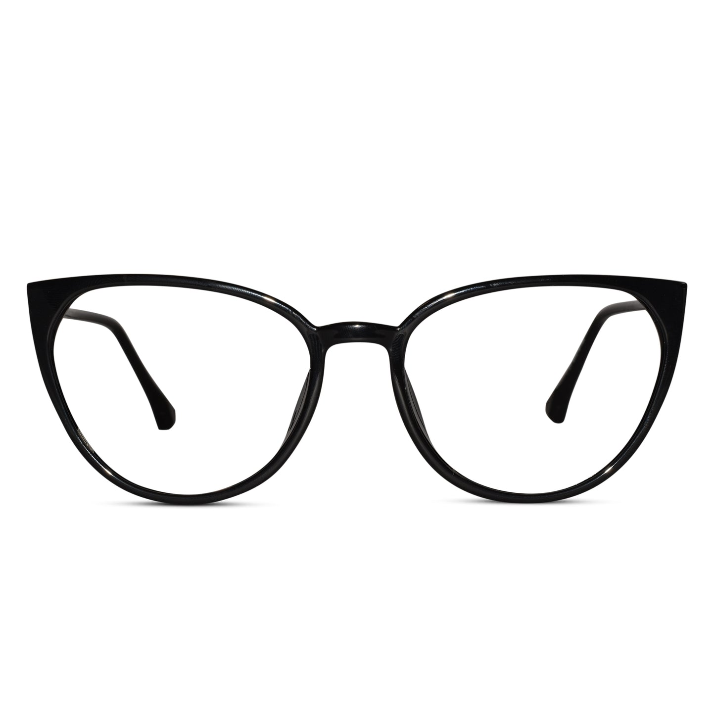 Cateye black eyeglasses for women