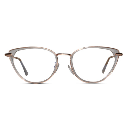 Cateye black eyeglasses for women
