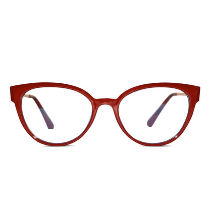 Cateye black eyeglasses for women