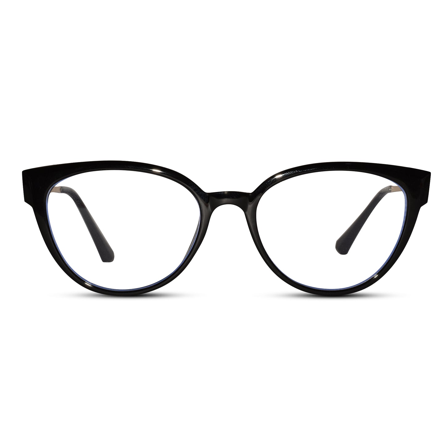 Cateye black eyeglasses for women