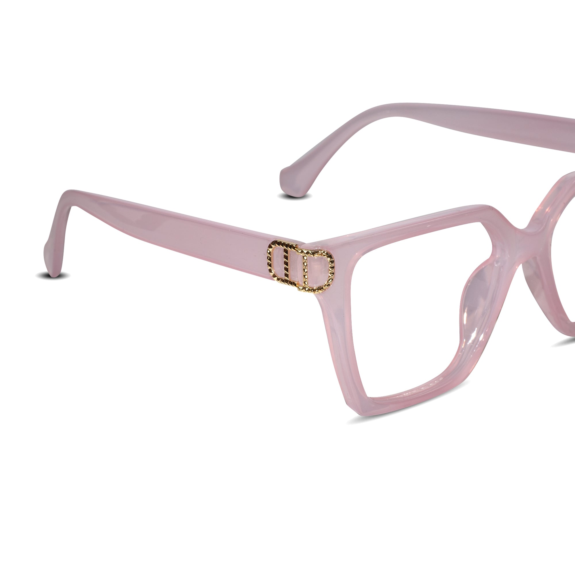 Pink Designer Cat eye Eyeglasses For Women LKE23044-PNK
