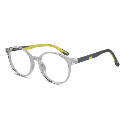 Round Pink Eyeglasses For Girls