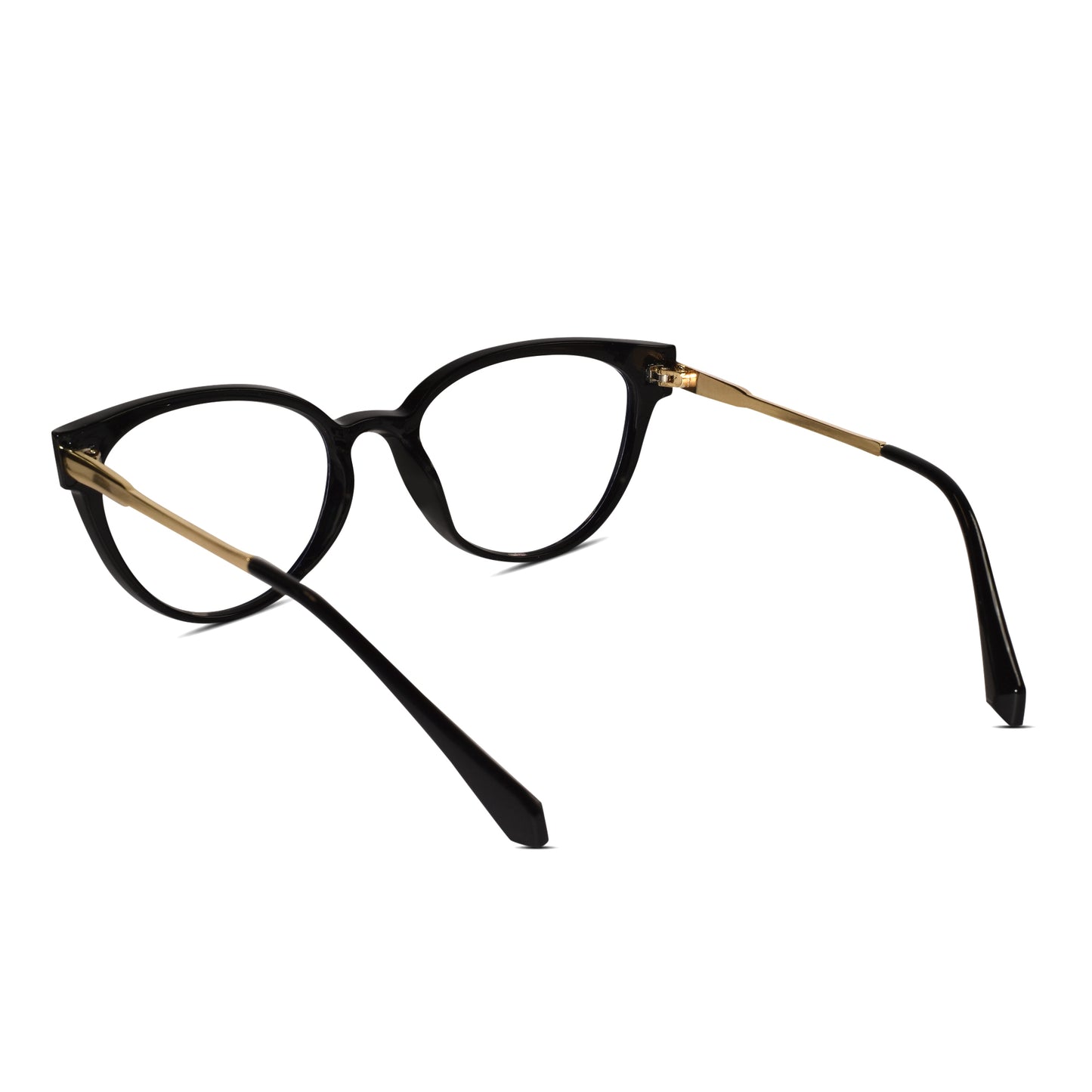 Cateye black eyeglasses for women