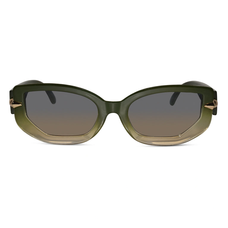 Cateye Green sunglasses for women