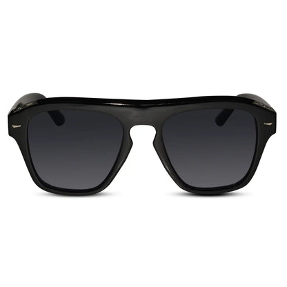 White Bold Wayfarer Sunglasses Men & Women