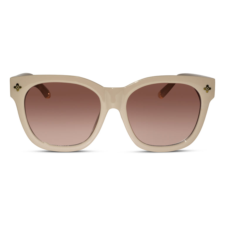 White Wayfarer Sunglasses for women