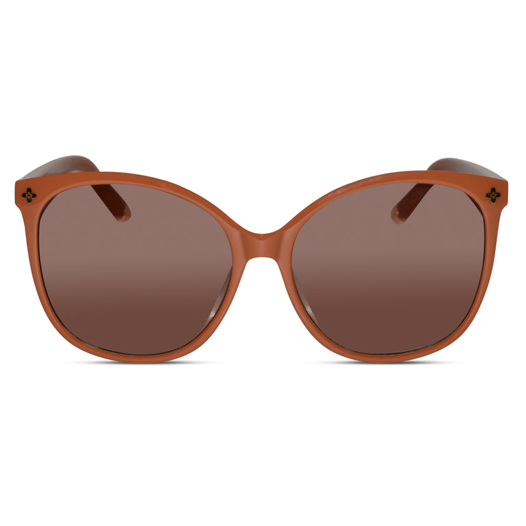 Cateye Brown Sunglasses for women