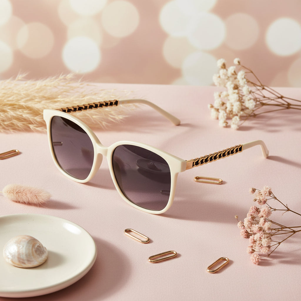 Whit Designer Sunglasses For Women ELS2250-WHT