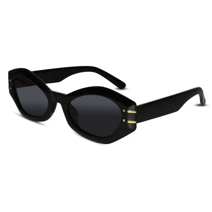 White Bold Cat eye Sunglasses For Women