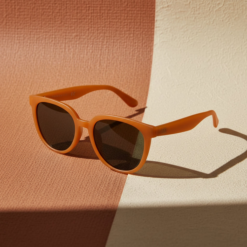 Candy | Orange Cateye Sunglasses For Women ELS1005-ORG