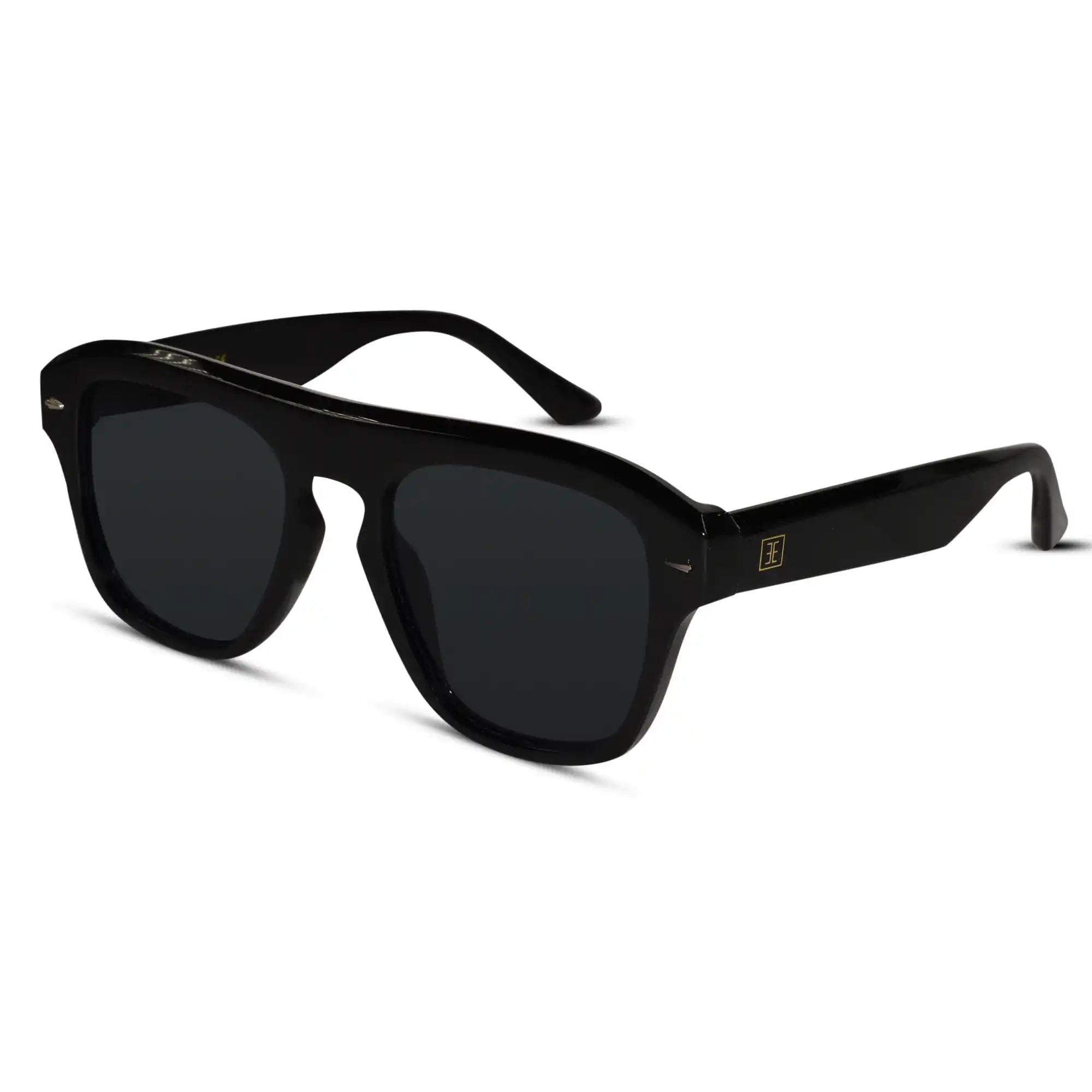 White Bold Wayfarer Sunglasses Men & Women