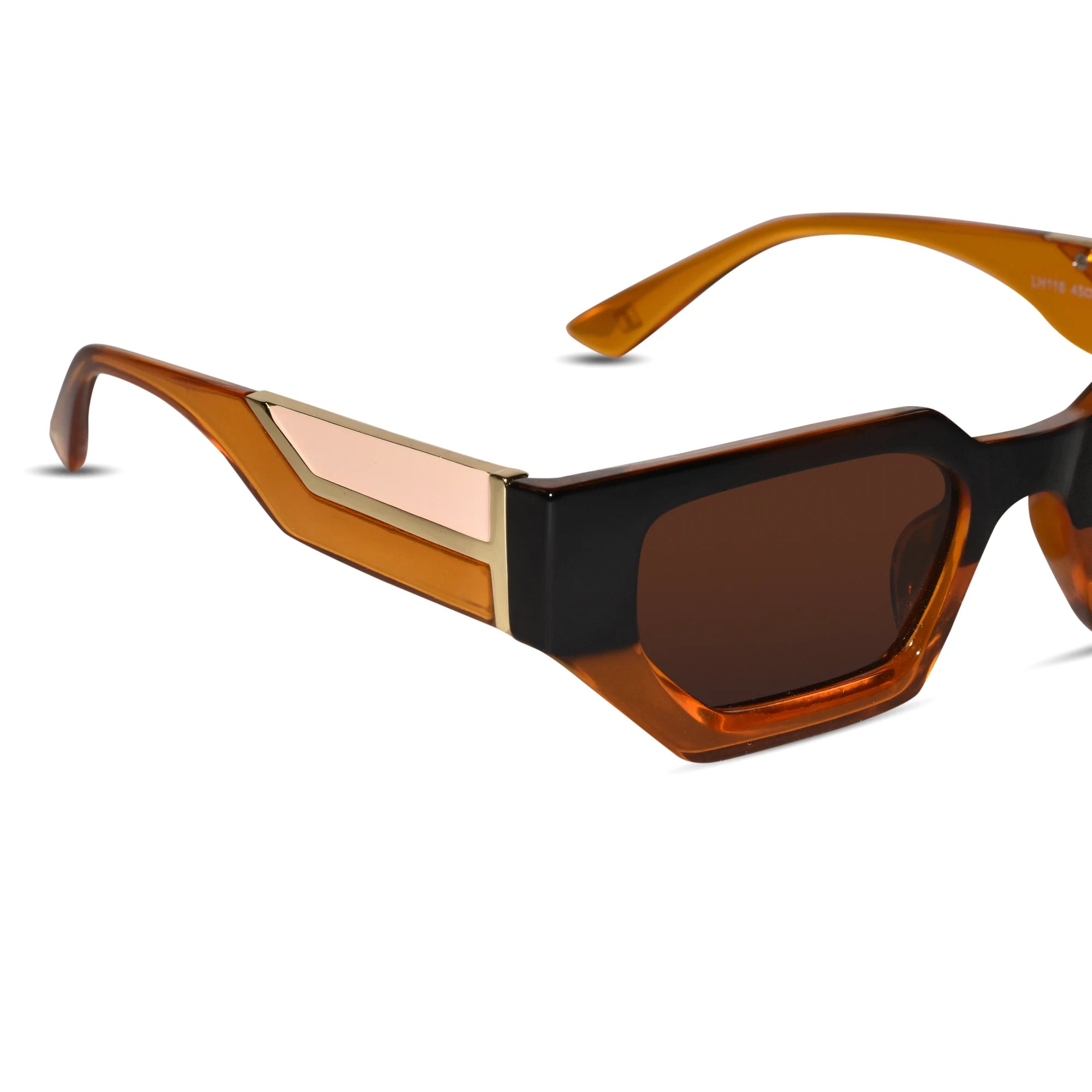 Stylish Bold Rectangular Cat eye Sunglasses