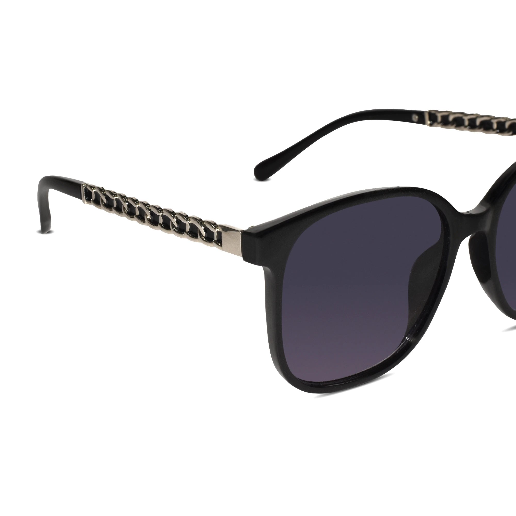 Black Designer Sunglasses For Women ELS2250-BLK