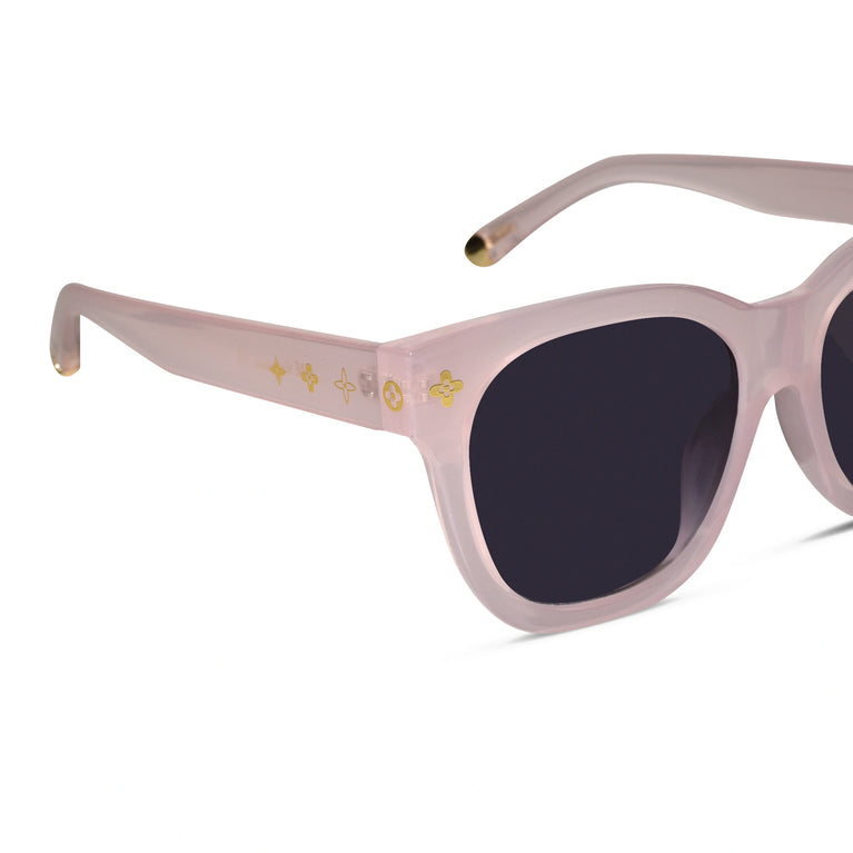 Pink Rectangular Sunglasses for women