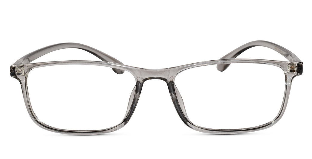 Charcoal Grey Full Rim Rectangular Reading glasses