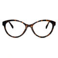 Designer Animal Print Cateye Eyeglasses For Women ELE9035-BRN